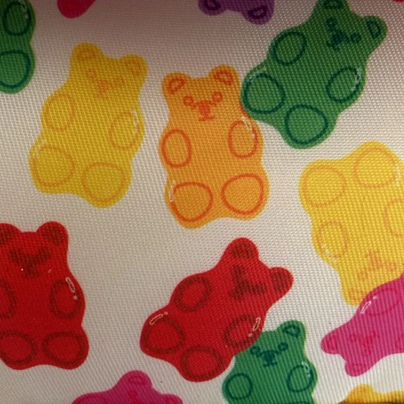 Wandering Moon Gummy Bear Tech Organizer Travel Pouch NWT Multicolored So Cute 🥰 - Picture 5 of 6